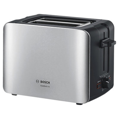 Bosch ComfortLine Compact Toaster, Metallic Grey